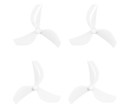 Akcesorium do dronów BetaFPV Gemfan 45mm (1.5mm) White - potrójne śmigła (4 szt.)